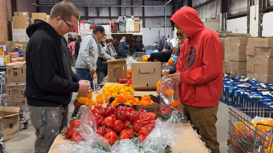Prince Albert Thanksgiving hamper fire 2025