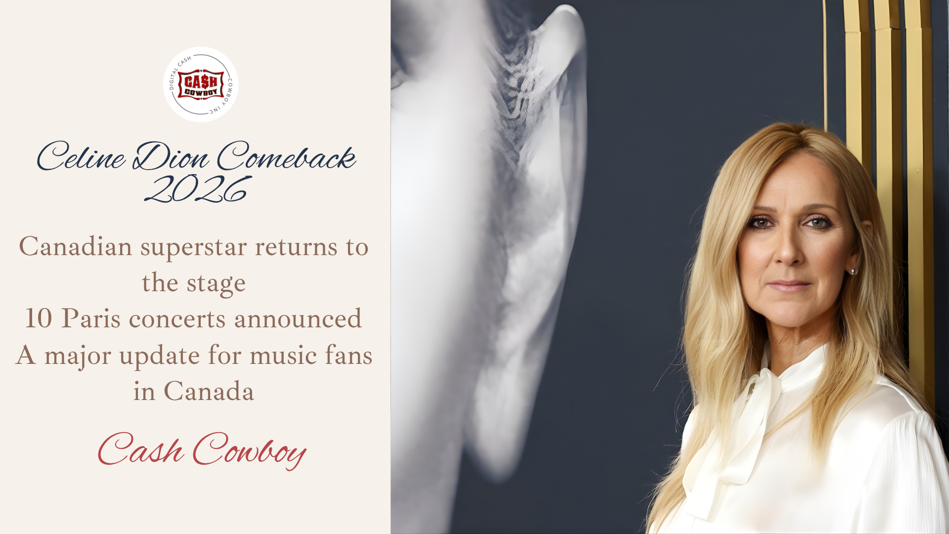 Celine Dion Comeback