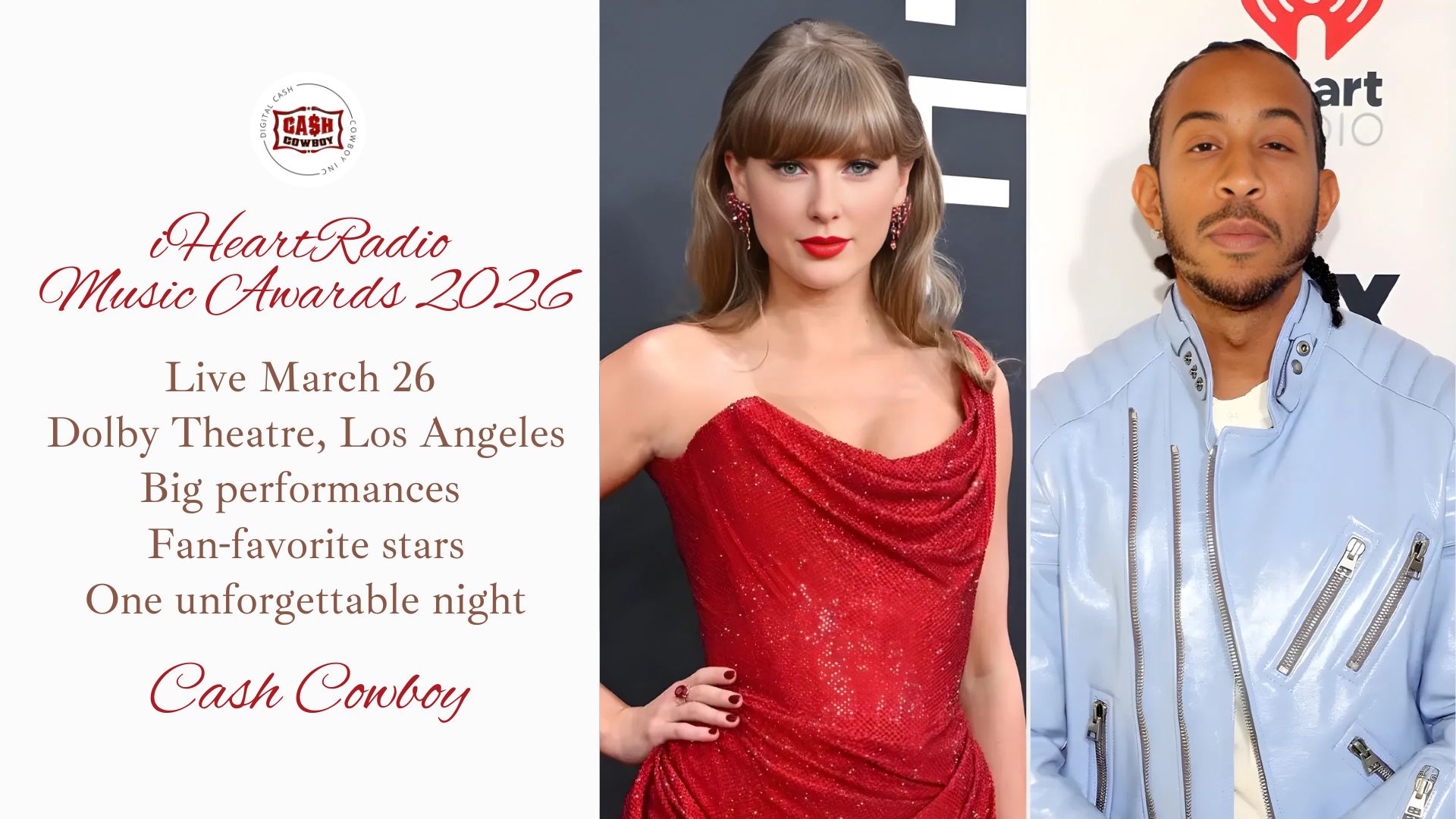 iHeartRadio Music Awards 2026