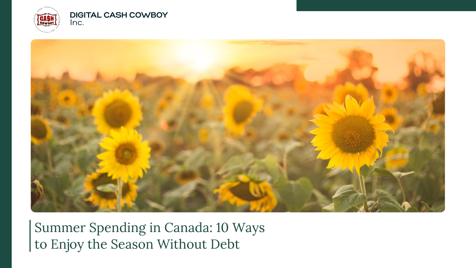 summer spending in Canada